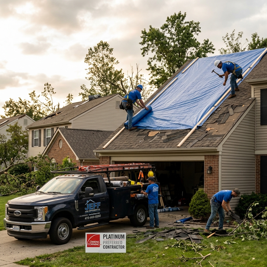 Why Local Kentucky Storm Restoration Beats National Contractors Every Time